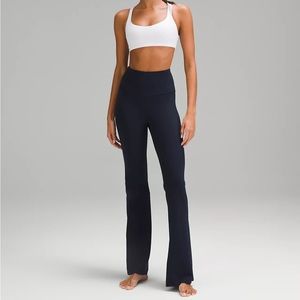 lululemon Groove high rise flare pant in True Navy